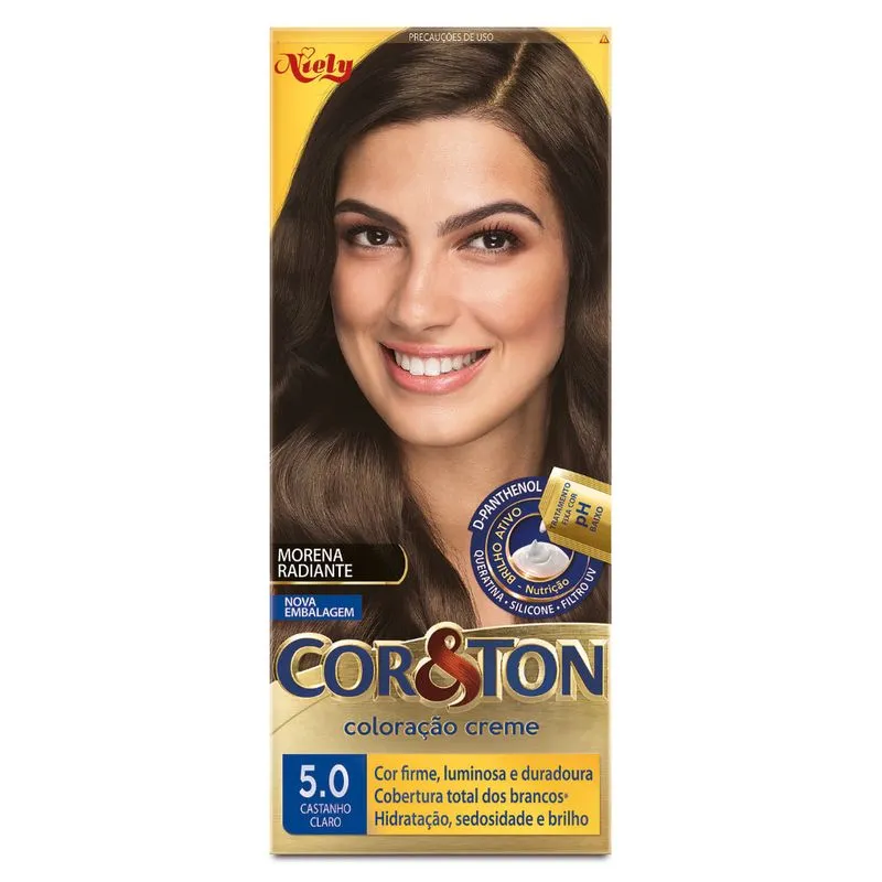 TINTURA COR E TON 5.0 CASTANHO CLARO